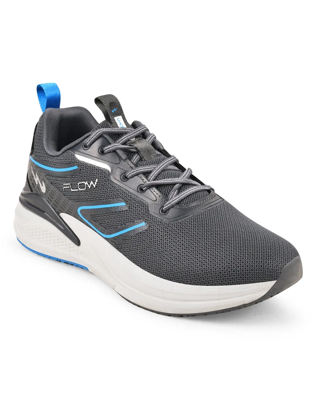 FLOW PRO Grey Men's Running Shoes sold by Campus Shoes product image thumbnail 2