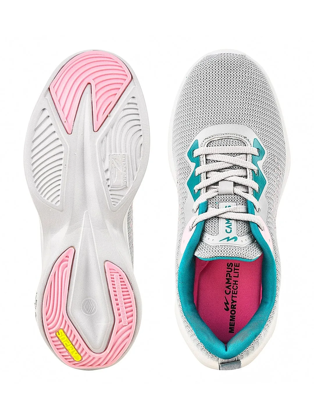 ENZO Grey Women's Sneakers sold by Campus Shoes product image thumbnail 5