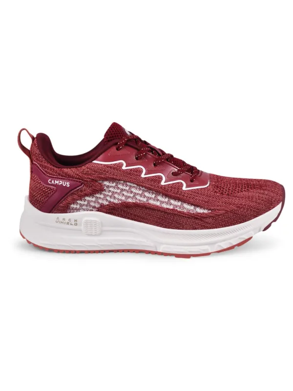 CAMP ALFRED Red Men's Running Shoes sold by Campus Shoes