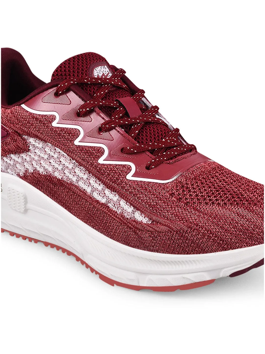 CAMP ALFRED Red Men's Running Shoes sold by Campus Shoes product image thumbnail 5