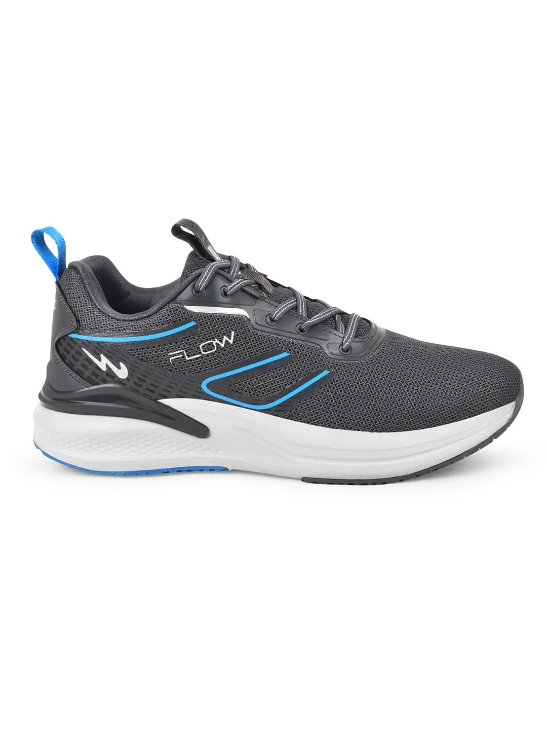 FLOW PRO Grey Men's Running Shoes sold by Campus Shoes