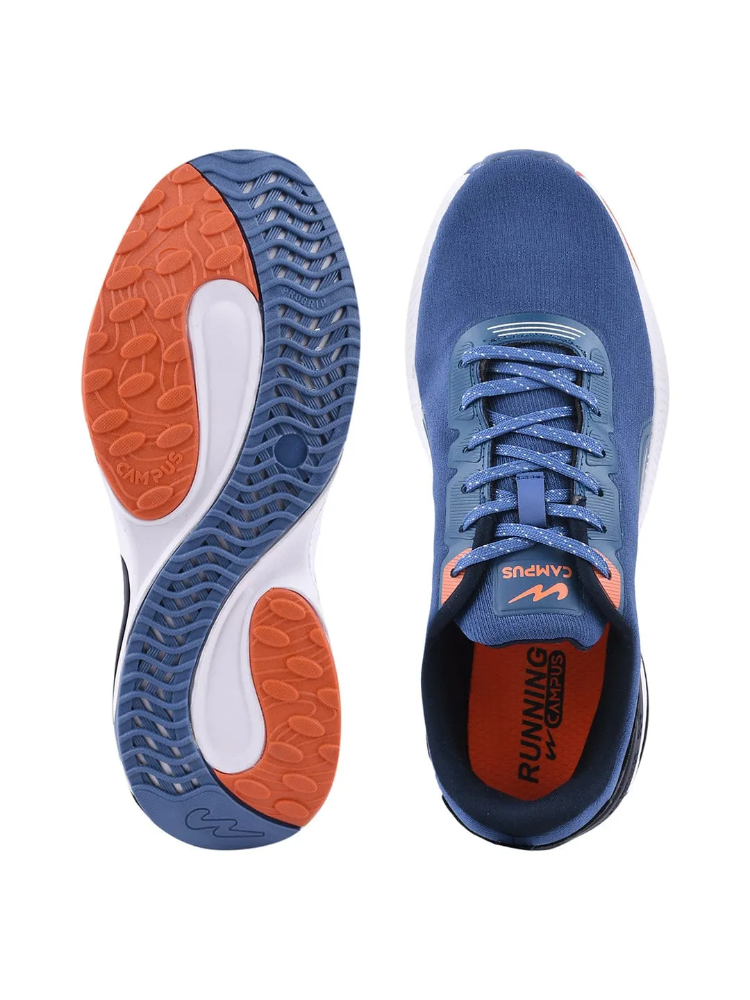 CAMP-HUSTUN Blue Men's Running Shoes sold by Campus Shoes product image thumbnail 4