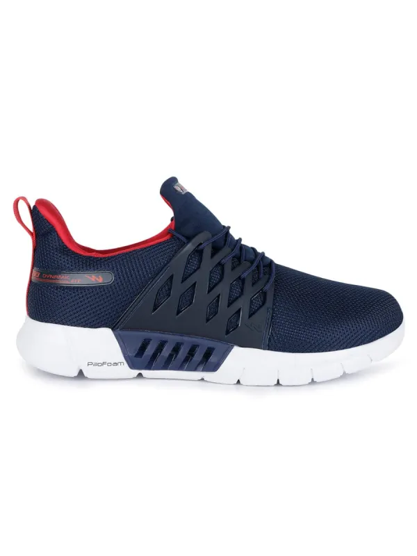 BELGIUM Navy Men's Running Shoes sold by Campus Shoes