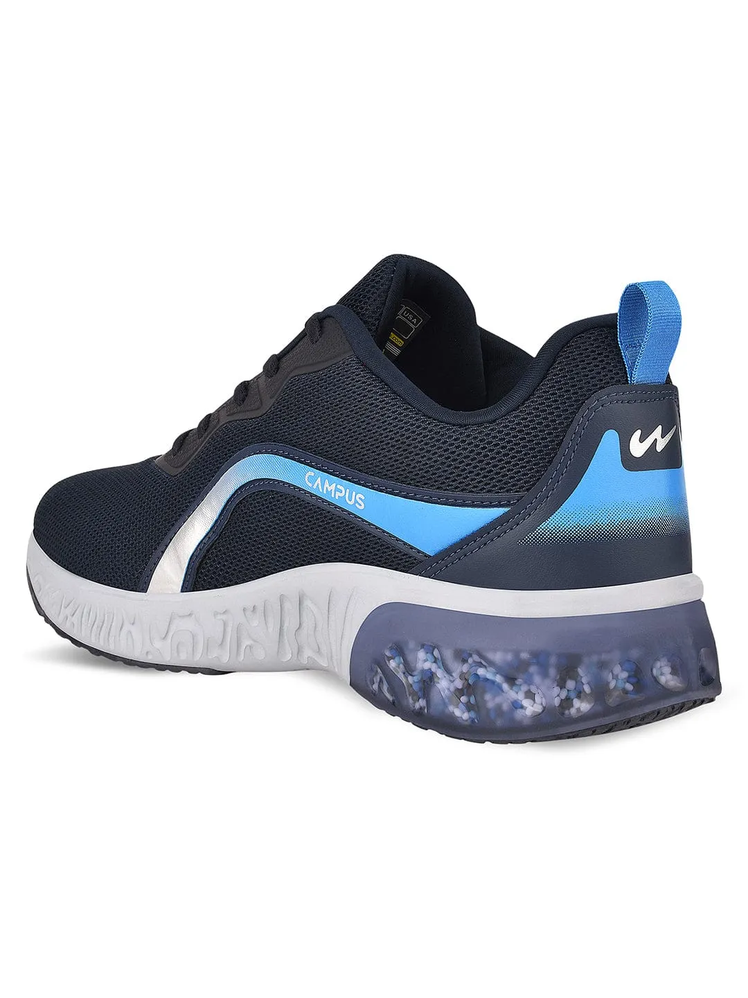CLAY Navy Men's Running Shoes sold by Campus Shoes product image thumbnail 3