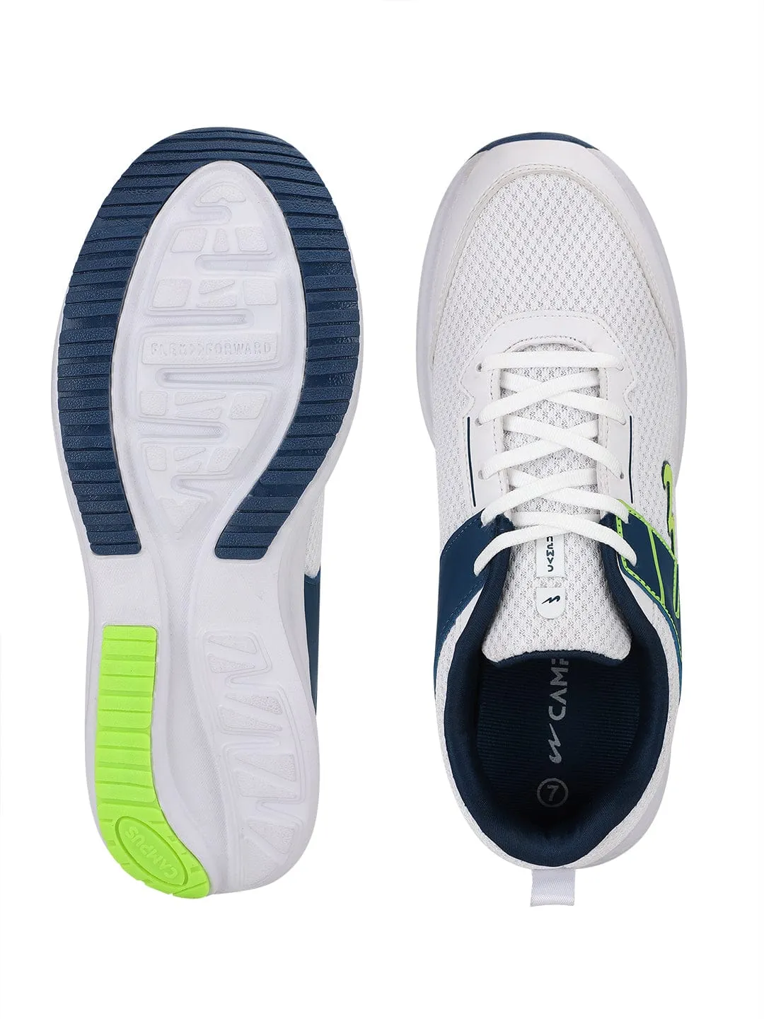 DECOR White Men's Sports Shoes sold by Campus Shoes product image thumbnail 4