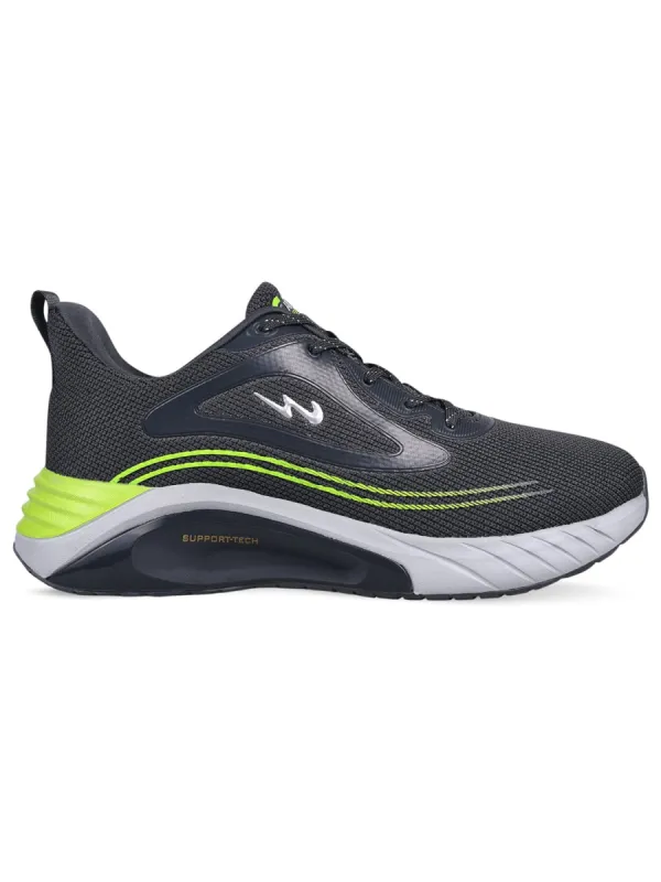DEEP Grey Men's Running Shoes sold by Campus Shoes