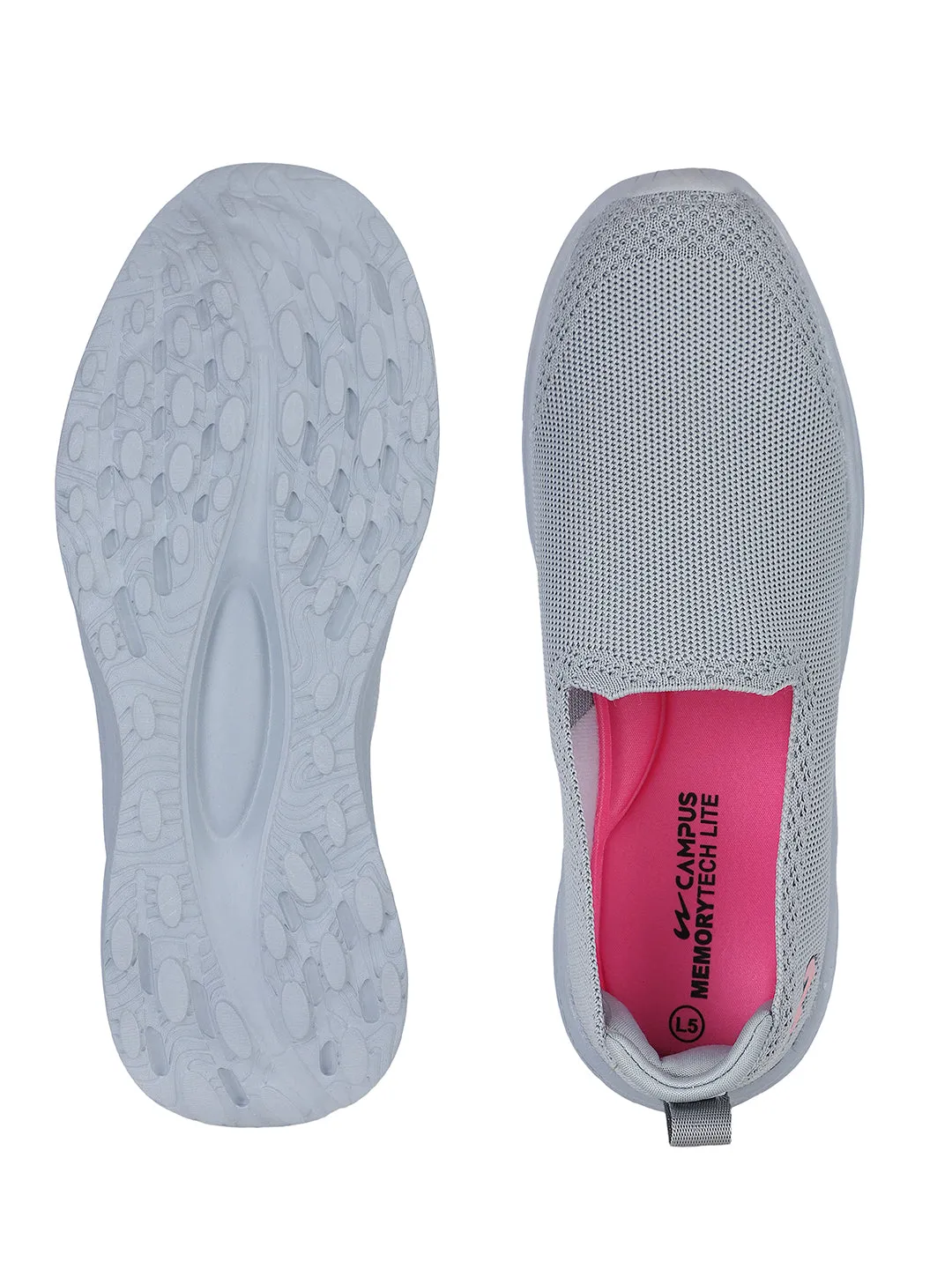 MARLIN Grey Women's Walking Shoes sold by Campus Shoes product image thumbnail 5