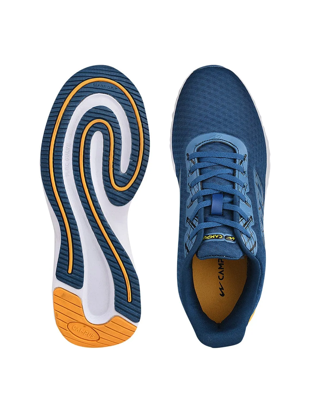 RAW Blue Men's Running Shoes sold by Campus Shoes product image thumbnail 4