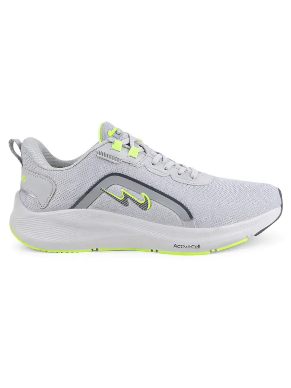 HOPPER Grey Men's Running Shoes sold by Campus Shoes