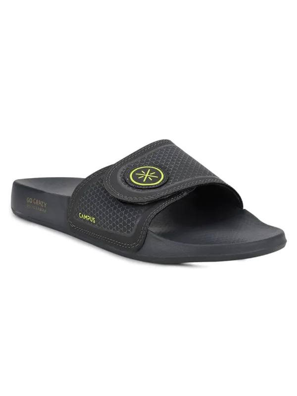 GC-SL-07 Grey Men's Slides sold by Campus Shoes