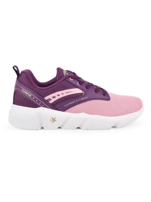 CAMP-GLAM Pink Women's Sneakers sold by Campus Shoes