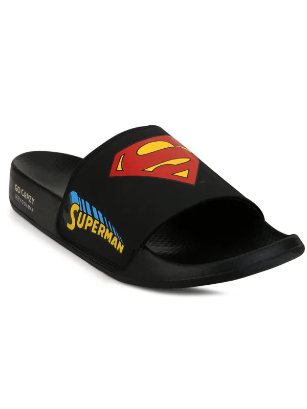 JL-005 Black Men's Slides sold by Campus Shoes