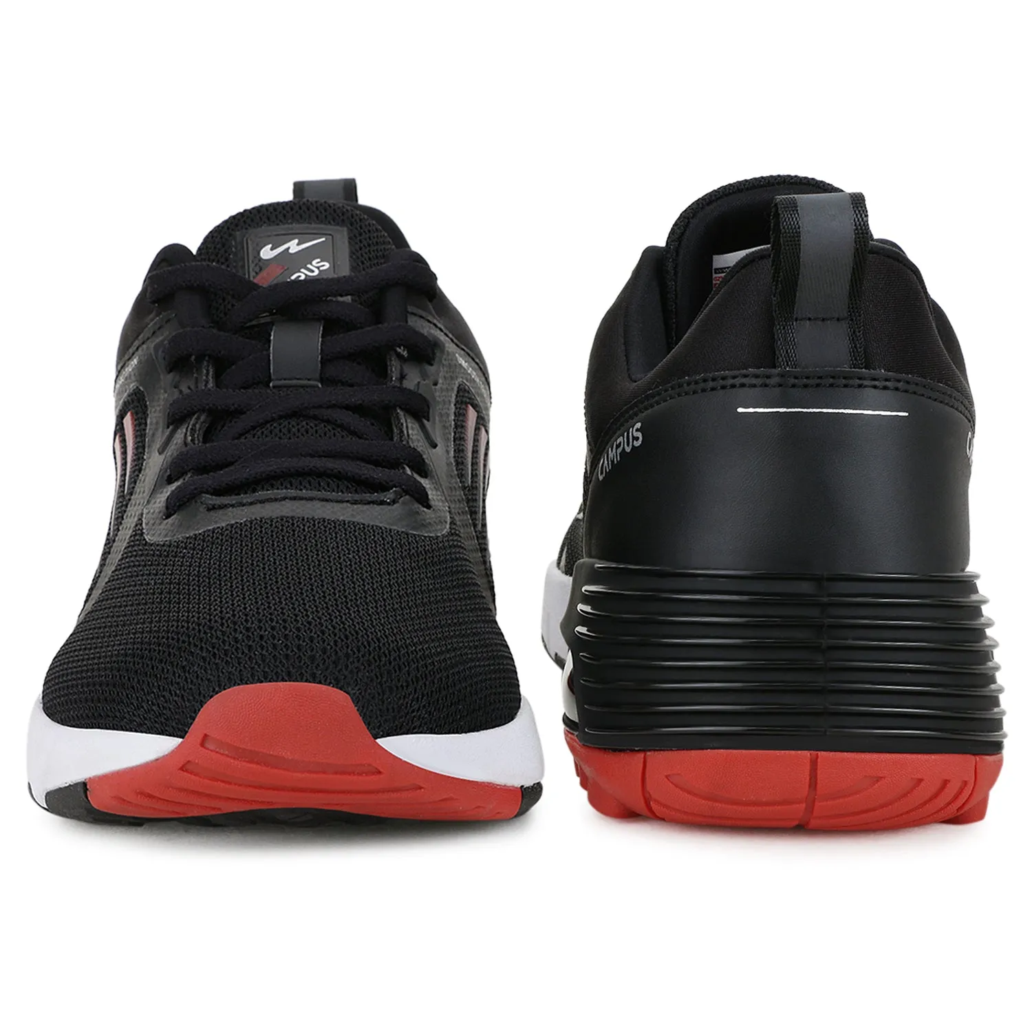 EOS Black Men's Running Shoes sold by Campus Shoes product image thumbnail 5