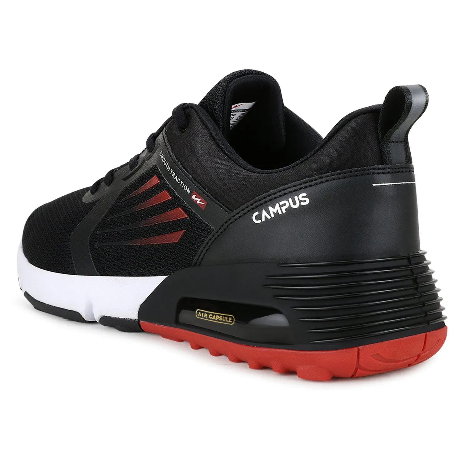 EOS Black Men's Running Shoes sold by Campus Shoes product image thumbnail 3