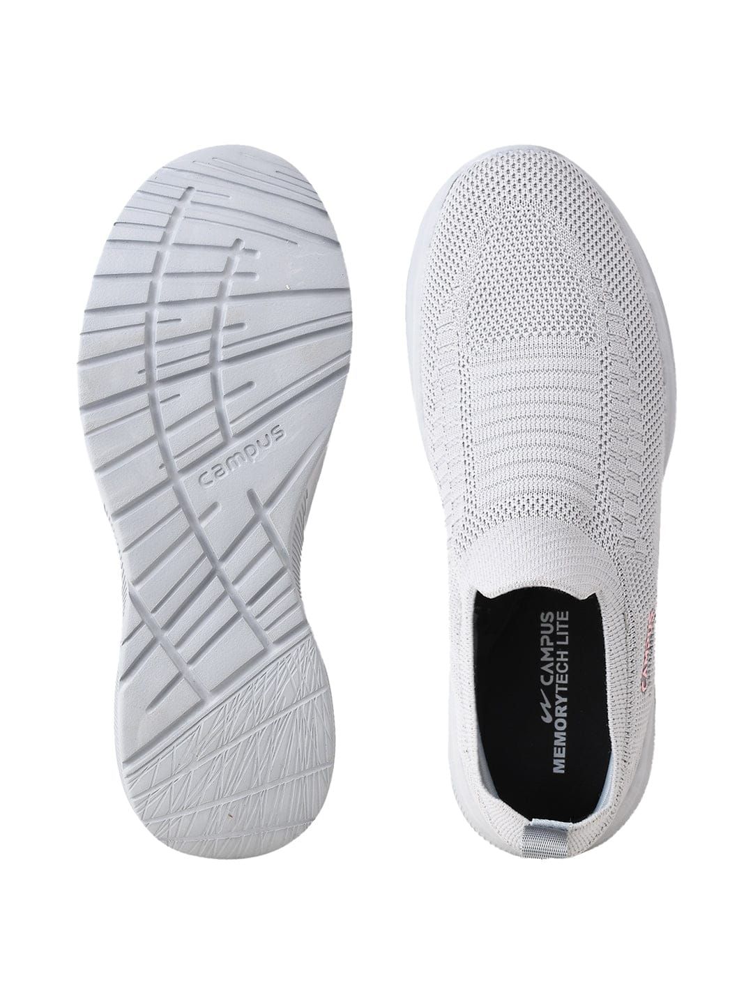 JENNY Grey Women Slip-ons sold by Campus Shoes product image thumbnail 4