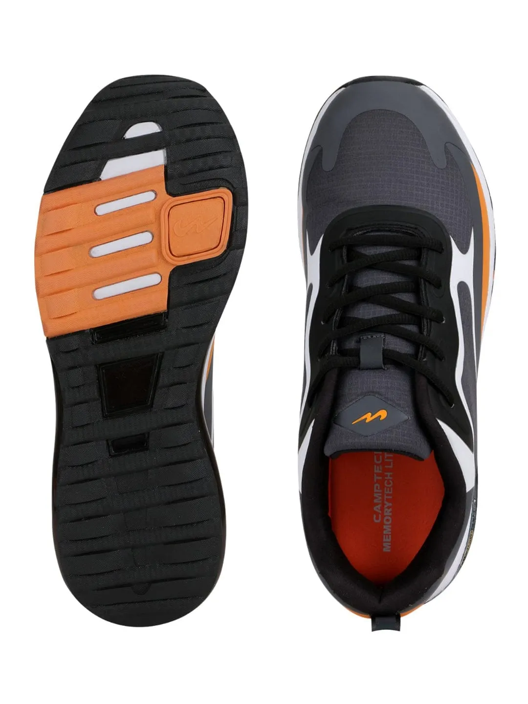 RENEGADE Grey Men's Running Shoes sold by Campus Shoes product image thumbnail 4