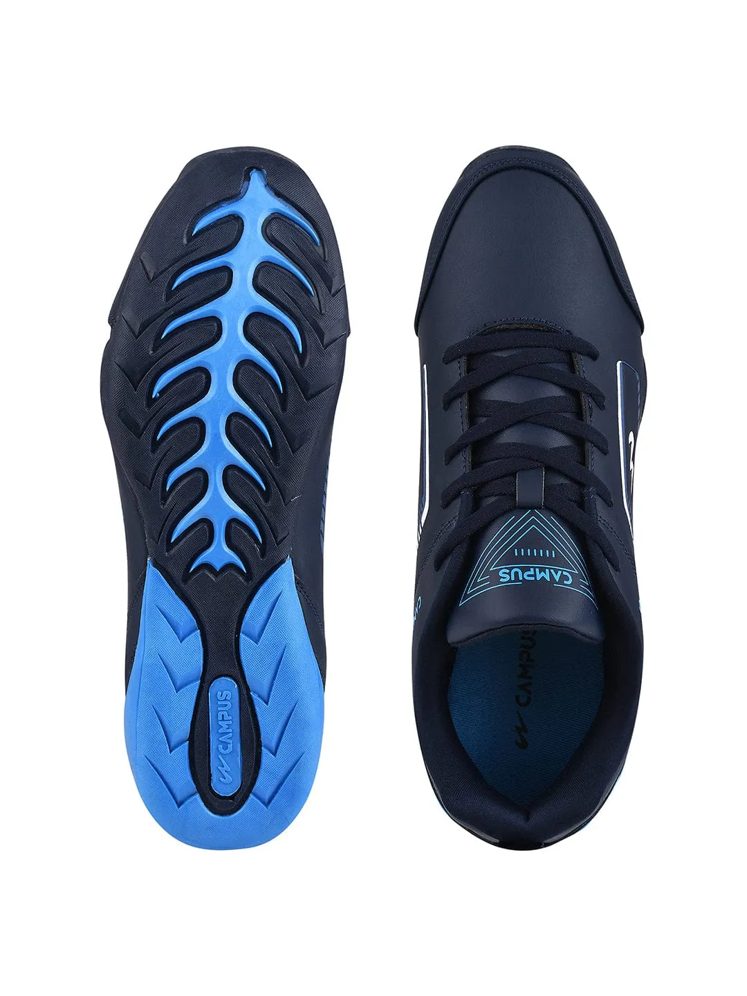 FREEZE Navy Men's Running Shoes sold by Campus Shoes product image thumbnail 5