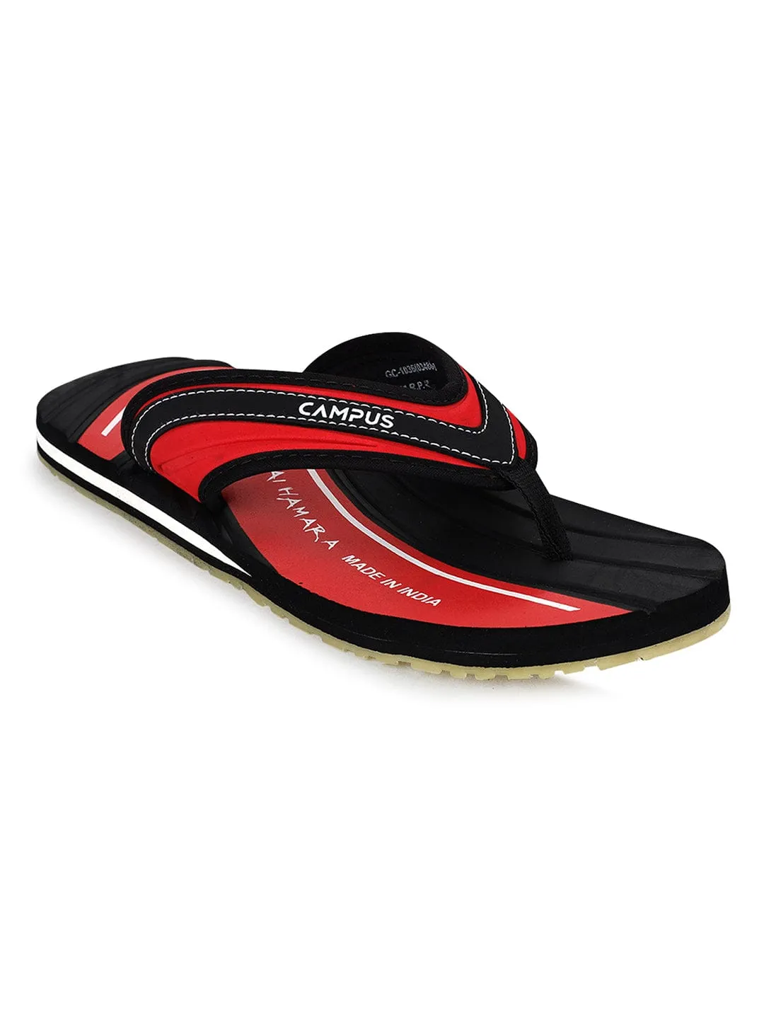 GC-1036B Black Men's Flip Flops sold by Campus Shoes