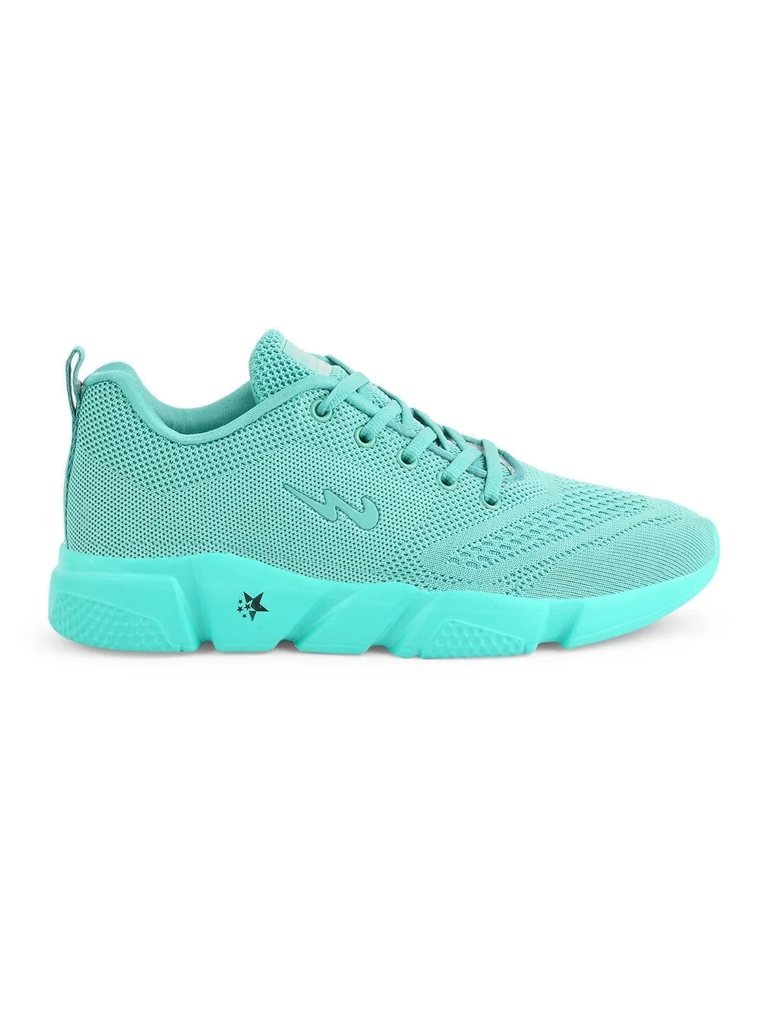 CAMP-BLING Green Women's Running Shoes sold by Campus Shoes