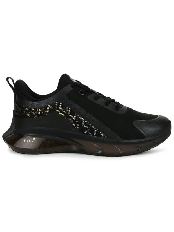 SYCLONE (R) Black Men's Running Shoes sold by Campus Shoes