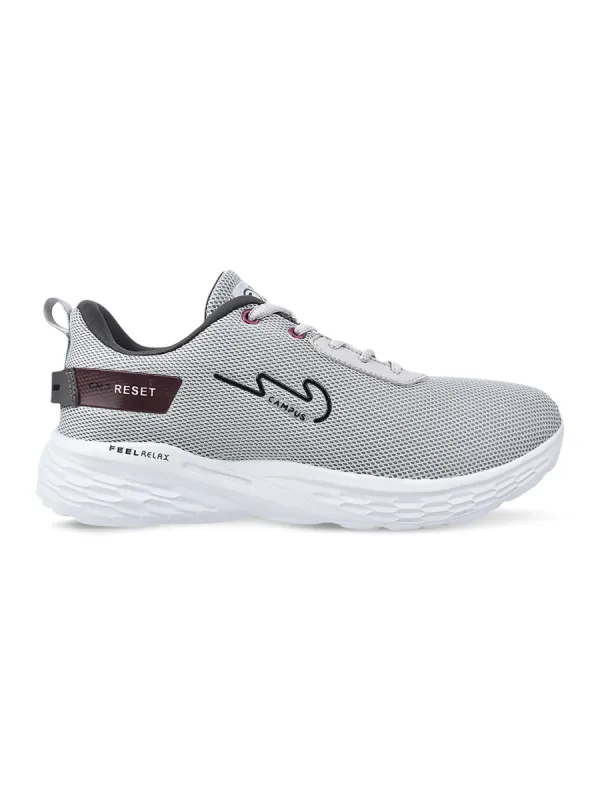 LEAGUE Light Grey Men's Running Shoes sold by Campus Shoes