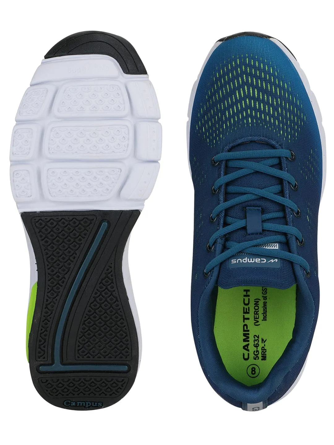 VERON Blue Men's Running Shoes sold by Campus Shoes product image thumbnail 4