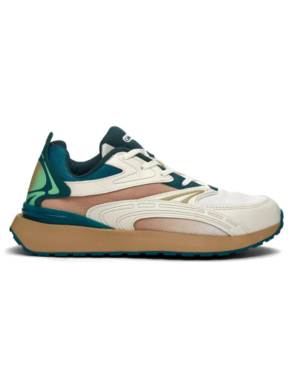 VITALITY Off White Men's Sneakers sold by Campus Shoes