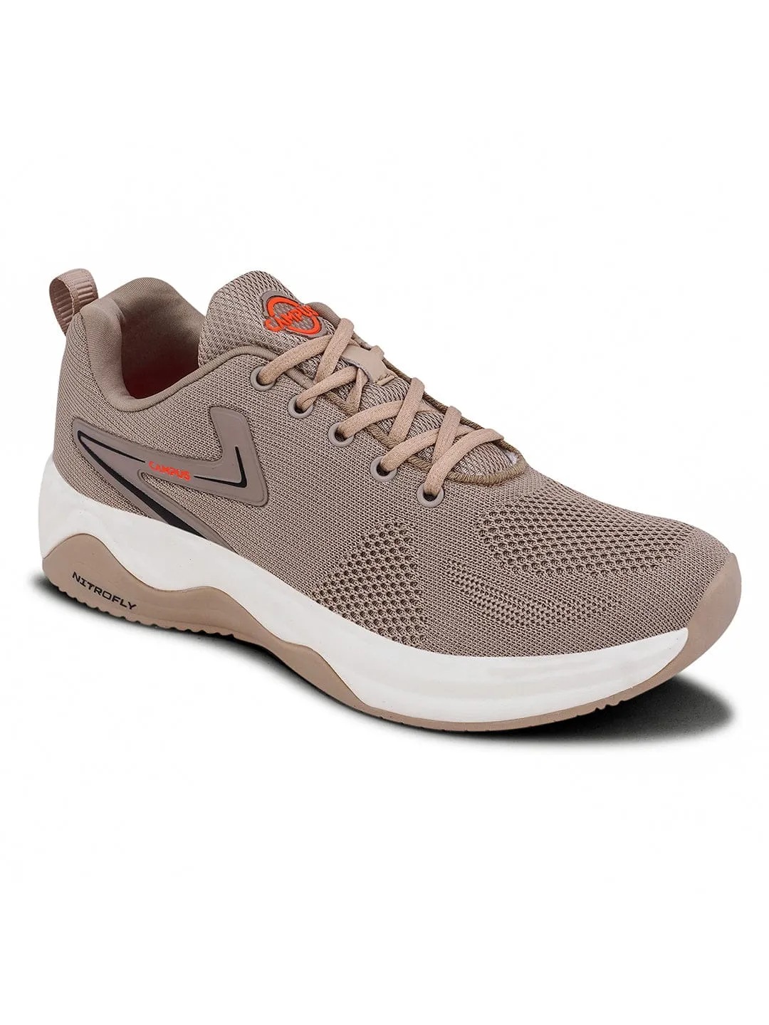 BOGART Beige Men's Running Shoes sold by Campus Shoes product image thumbnail 2