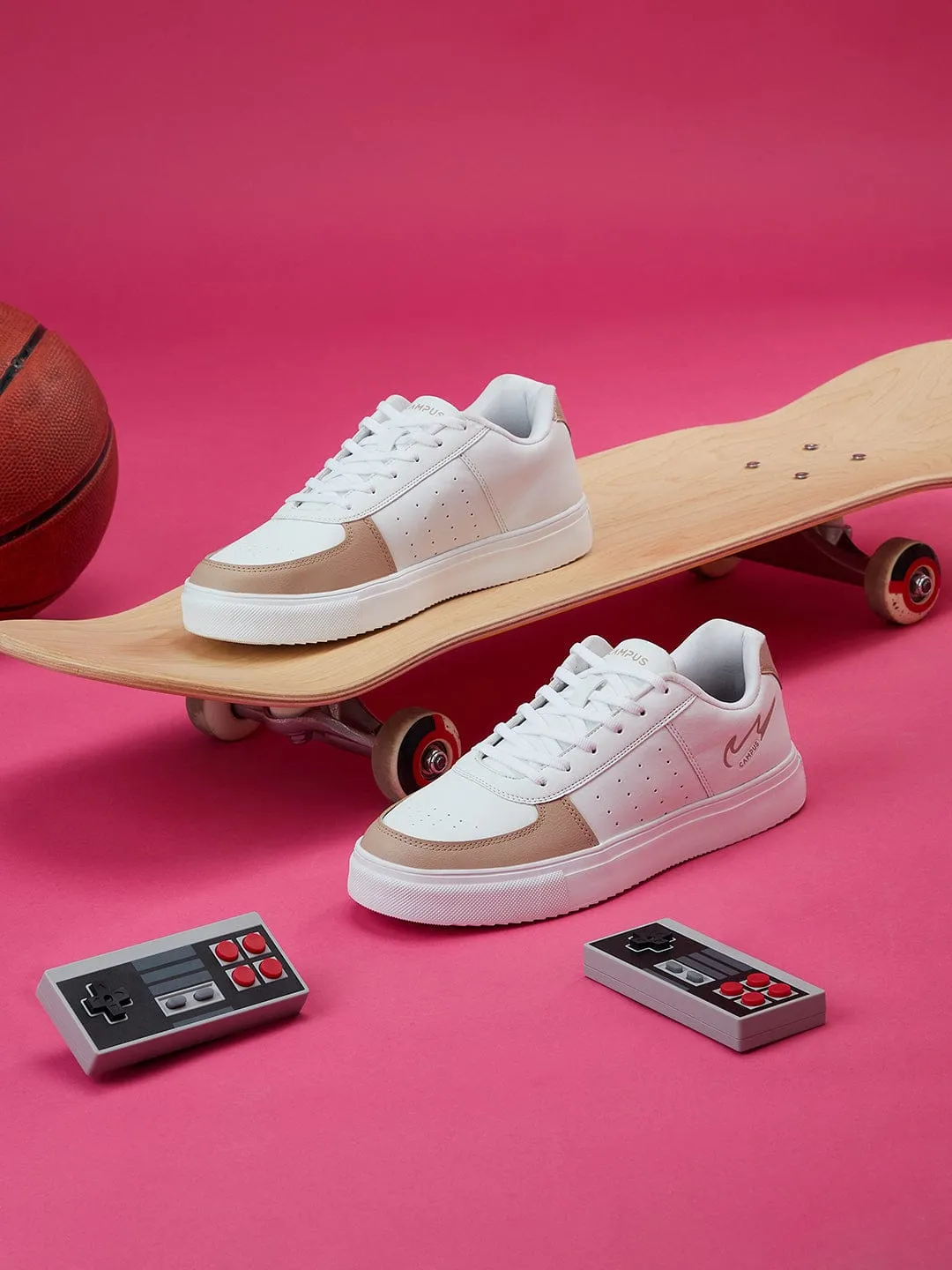 CAMP DENVER White Men's Sneakers sold by Campus Shoes product image thumbnail 5