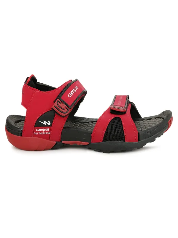 SD-060 Red Men's Sports Sandal sold by Campus Shoes