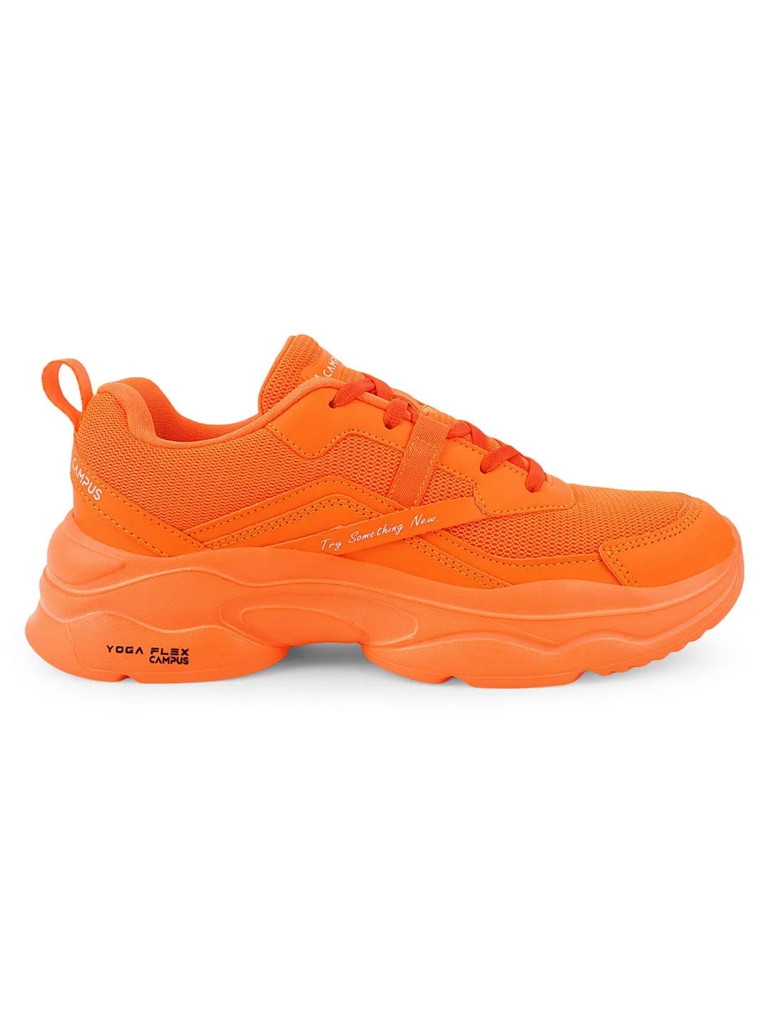 RAISE Orange Women's Sneakers sold by Campus Shoes