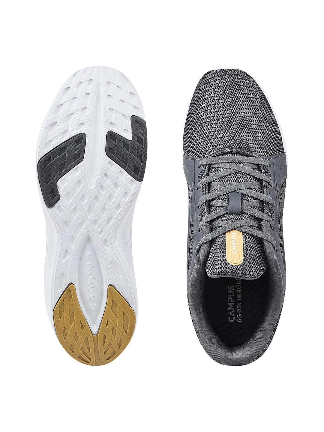 MAGNITE Grey Men's Running Shoes sold by Campus Shoes product image thumbnail 4