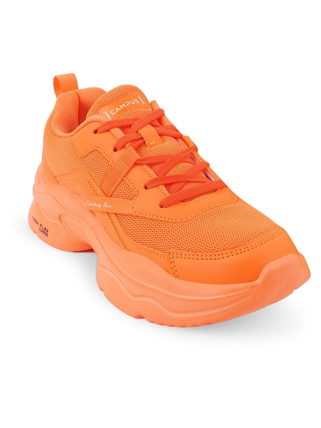 RAISE Orange Women's Sneakers sold by Campus Shoes product image thumbnail 2