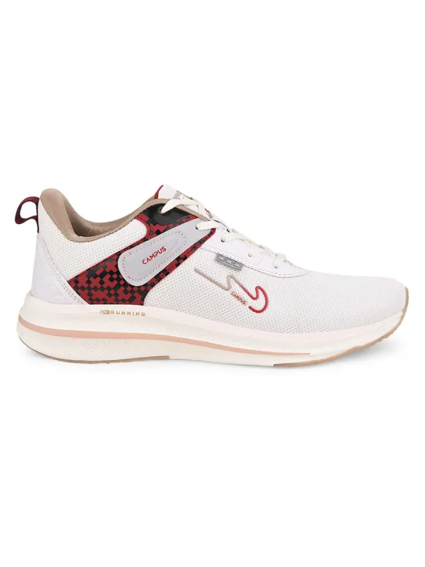 CMP-MAC White Men's Running Shoes sold by Campus Shoes
