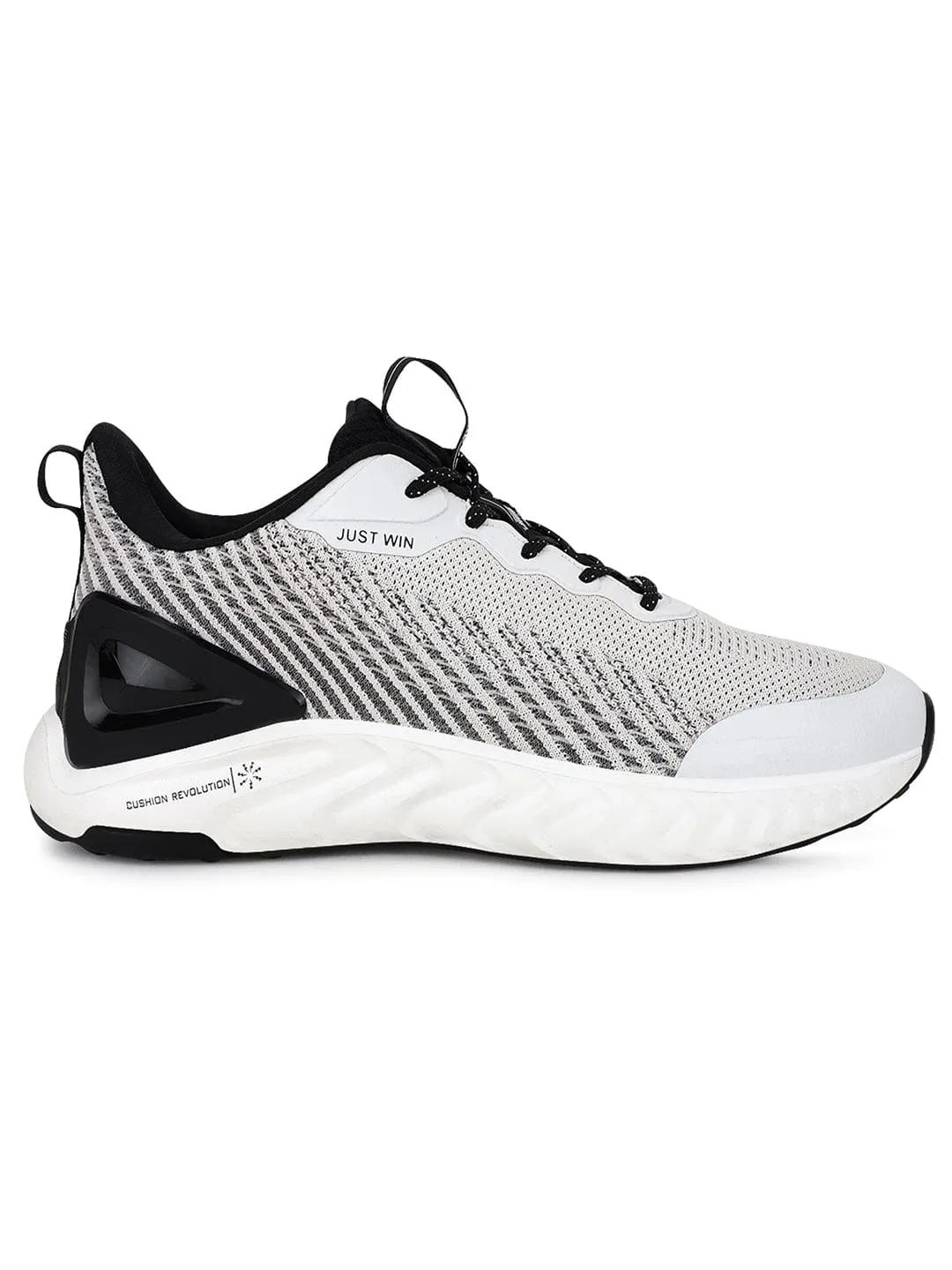 GARNATE Off White Men's Running Shoes sold by Campus Shoes