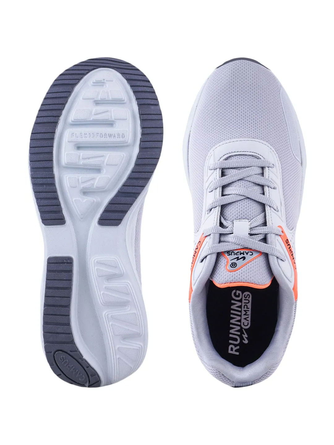 CALIX Grey Men's Sports Shoes sold by Campus Shoes product image thumbnail 4