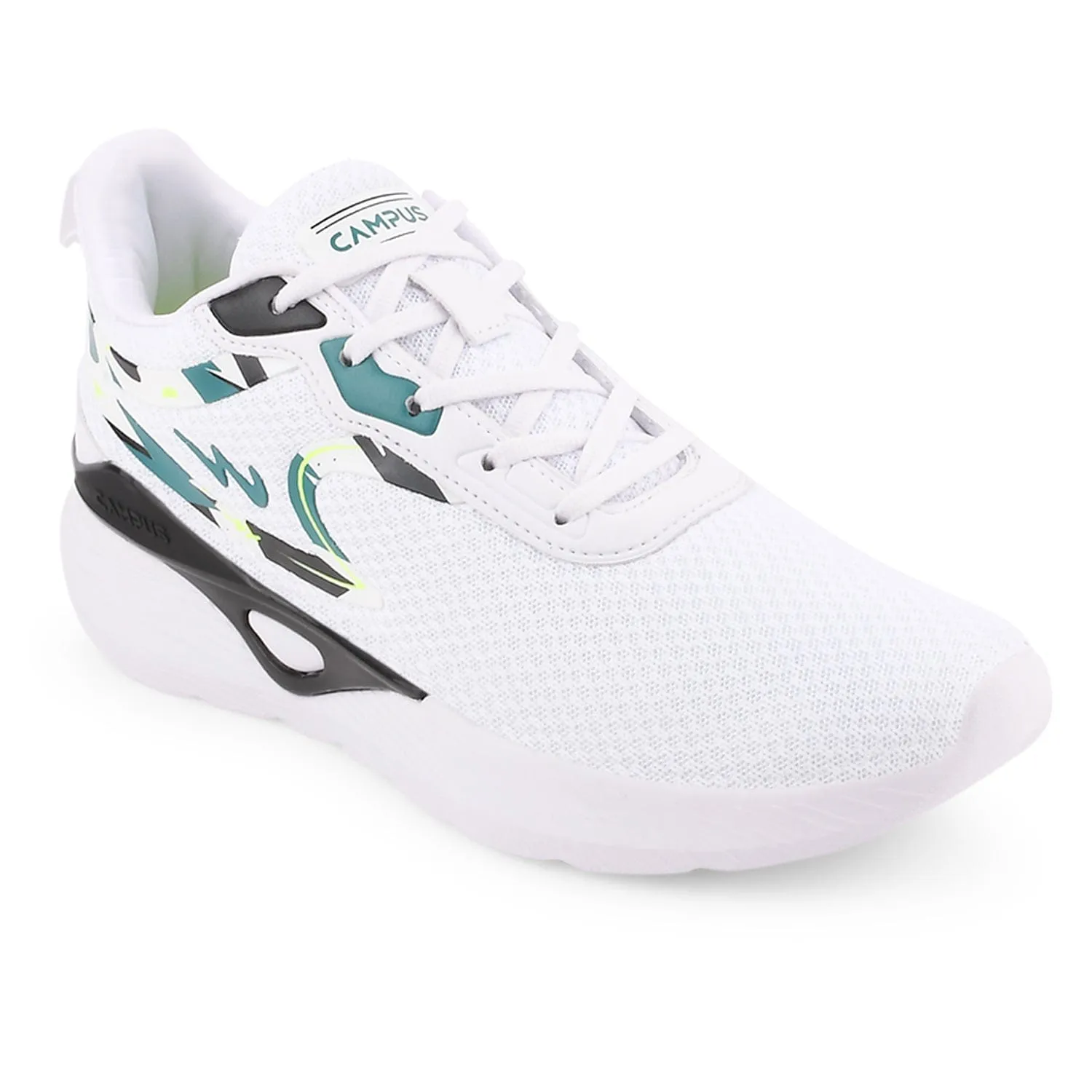 CAMP ZONE White Men's Running Shoes sold by Campus Shoes product image thumbnail 3
