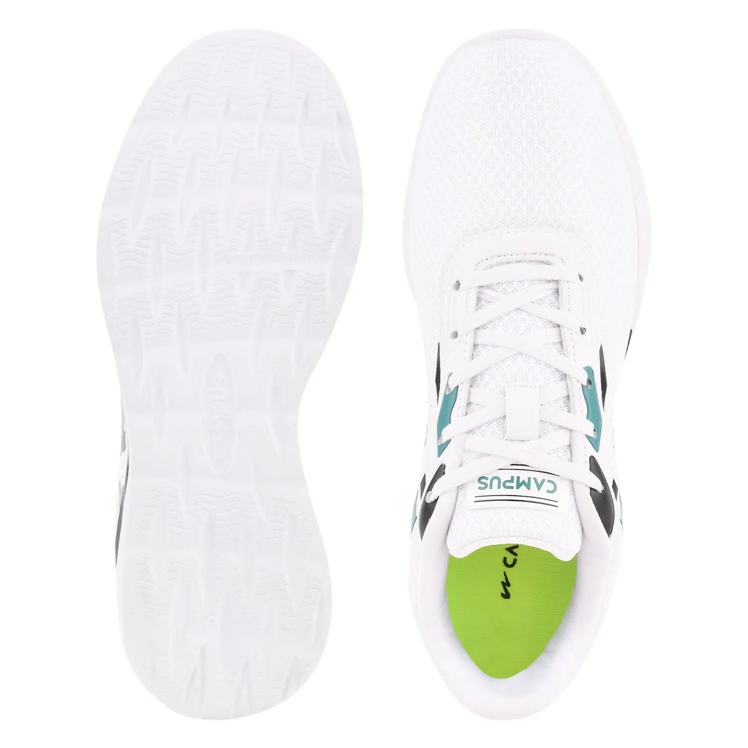 CAMP ZONE White Men's Running Shoes sold by Campus Shoes product image thumbnail 5