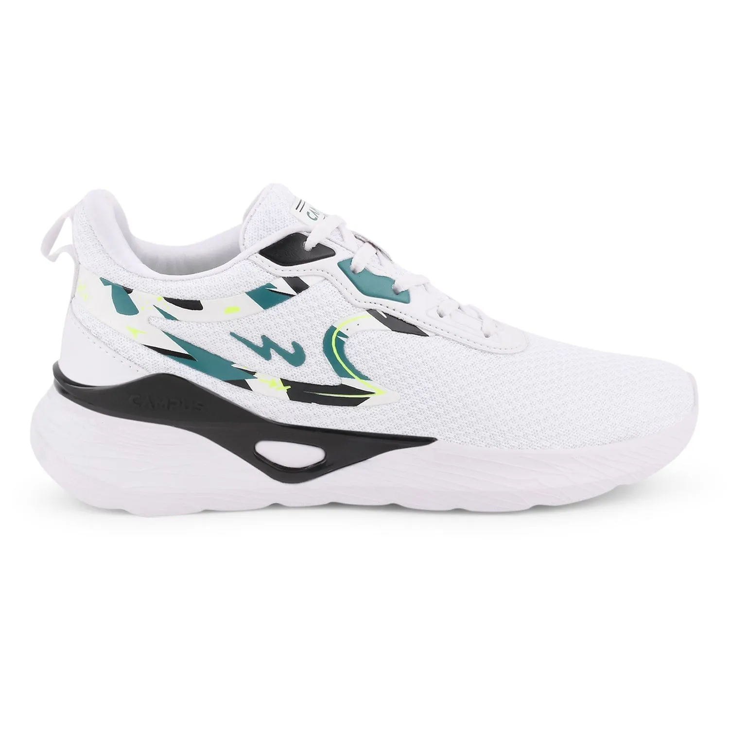 CAMP ZONE White Men's Running Shoes sold by Campus Shoes product image thumbnail 2