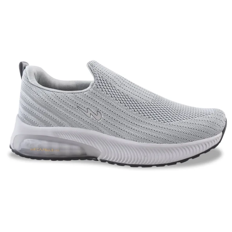 PANEL Light Grey Men's Walking Shoes sold by Campus Shoes