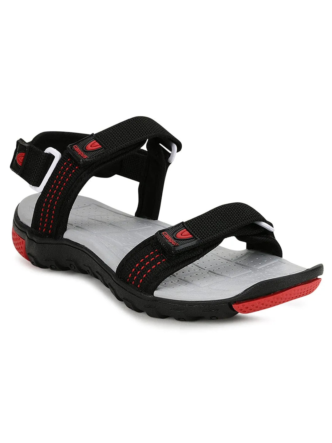 2GC-07 Black Men's Sports Sandals sold by Campus Shoes product image thumbnail 2