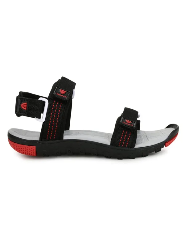 2GC-07 Black Men's Sports Sandals sold by Campus Shoes