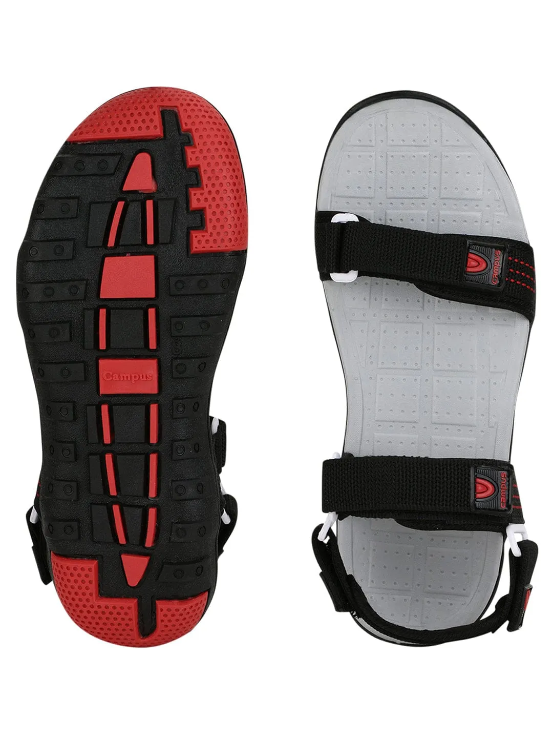 2GC-07 Black Men's Sports Sandals sold by Campus Shoes product image thumbnail 4