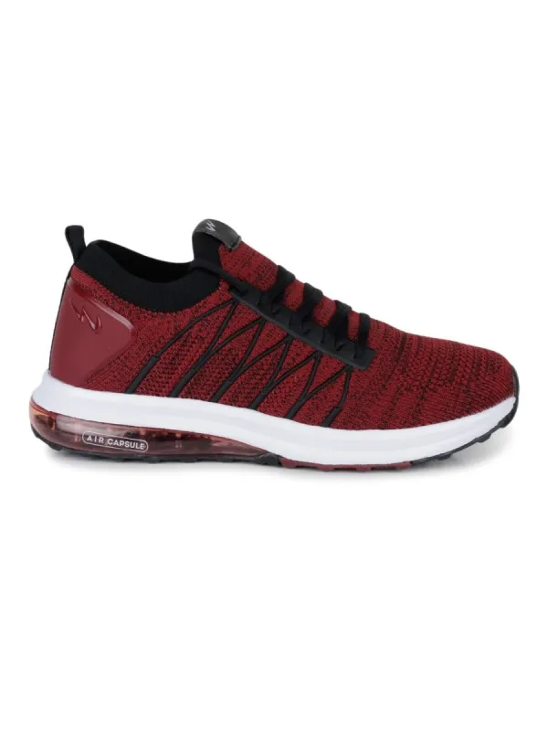 REMIX Red Men's Running Shoes sold by Campus Shoes