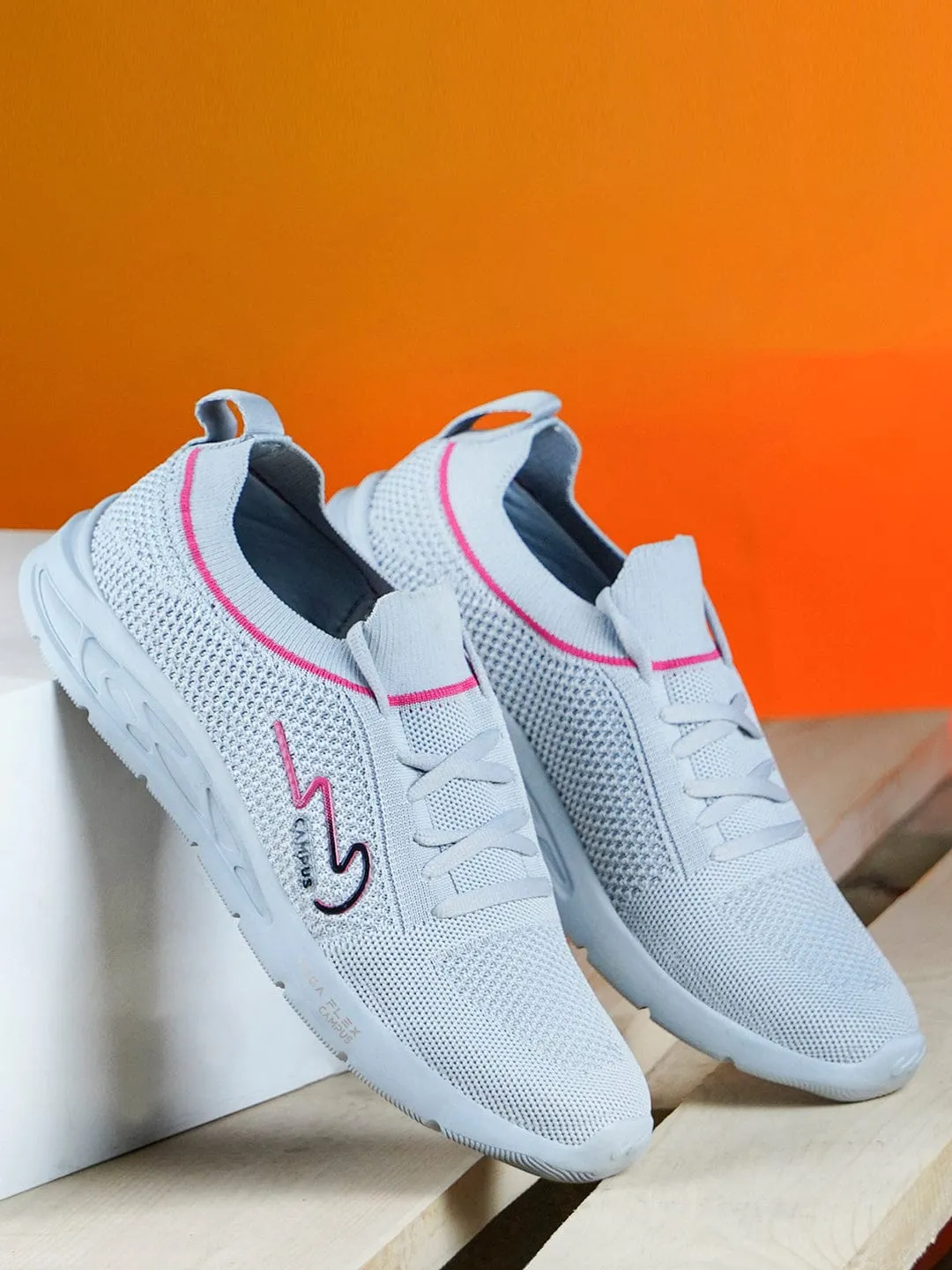 CAMP BENCY Grey Women's Walking Shoes sold by Campus Shoes product image thumbnail 5