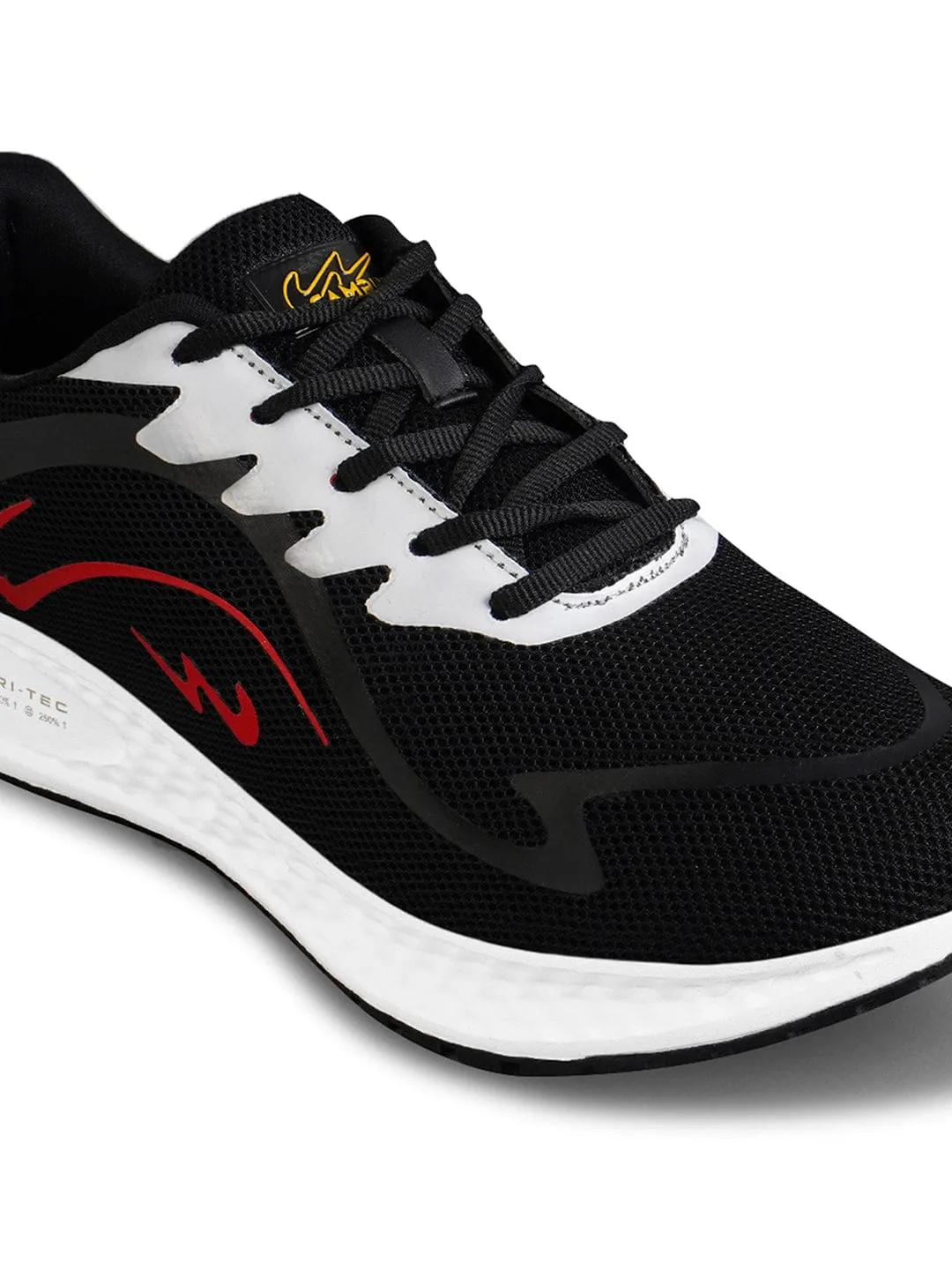 CAMP DRIFTER Black Men's Running Shoes sold by Campus Shoes product image thumbnail 5