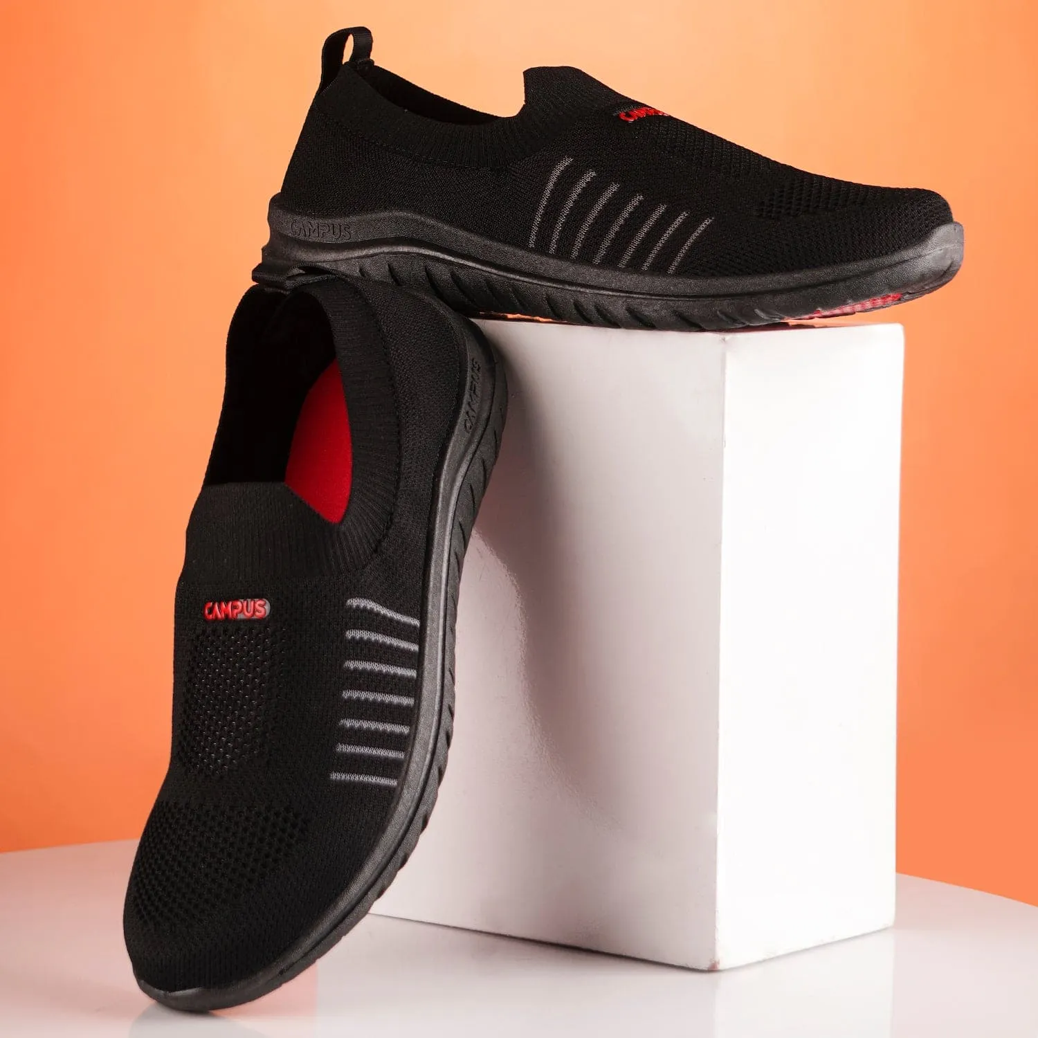 GALE-01 Black Men's Casual shoes sold by Campus Shoes product image thumbnail 5