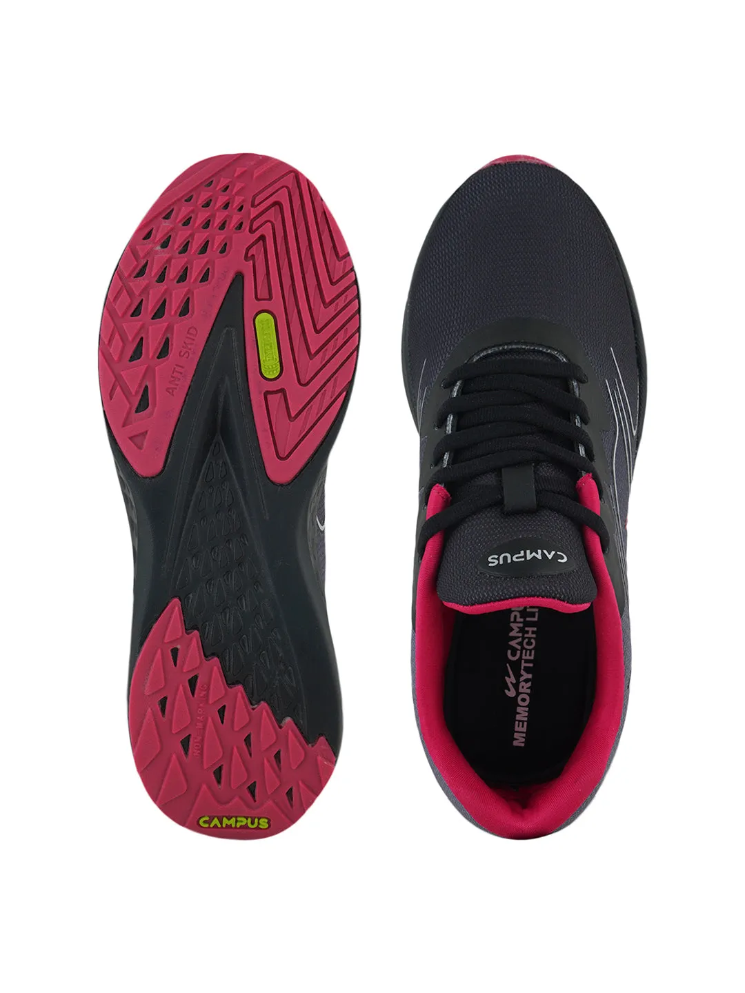 DAZZLER Black Women's Sports Shoes sold by Campus Shoes product image thumbnail 5