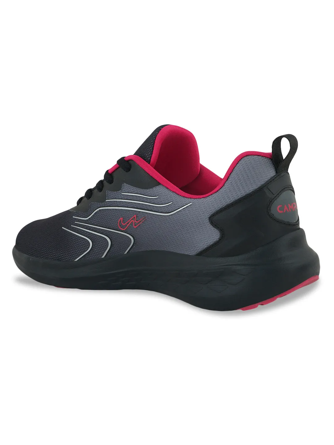 DAZZLER Black Women's Sports Shoes sold by Campus Shoes product image thumbnail 3