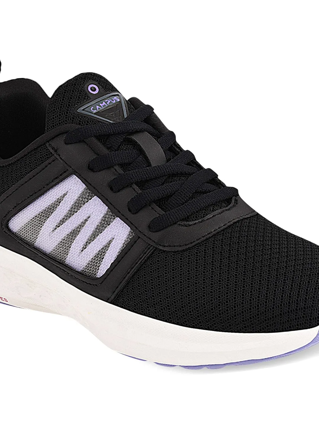 MERMAID Black Women's Running Shoes sold by Campus Shoes product image thumbnail 4